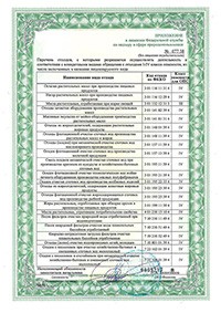 Сертификат Жироуловитель ОВ-0,5-50 серия Стандарт
